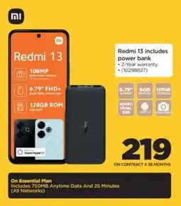 HiFi Corp Redmi 13 includes power bank offer