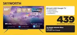 HiFi Corp SKYWORTH 65-inch UHD Google TV offer