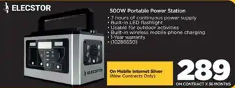 HiFi Corp ELECSTOR 500W Portable Power Station offer