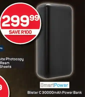 Pick n Pay Hypermarket SmartPower Blister C 30000mAh Power Bank offer