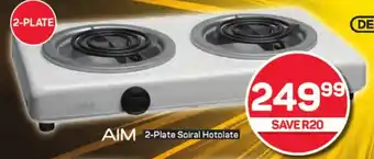 Pick n Pay Hypermarket AIM 2-Plate Spiral Hotolate offer