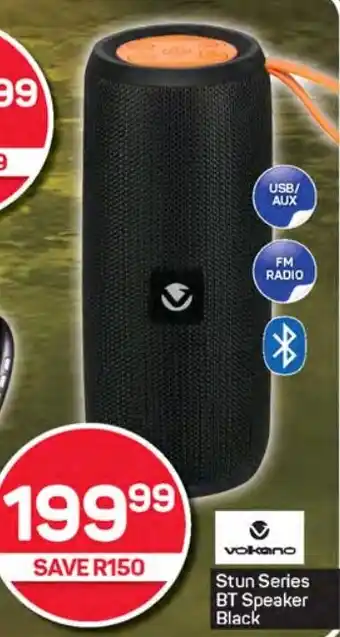 Pick n Pay Hypermarket Volkano Stun Series BT Speaker Black offer