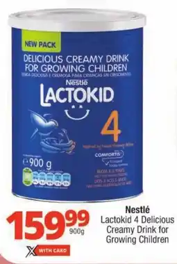 Checkers Nestlé Lactokid 4 Delicious Creamy Drink for Growing Children offer