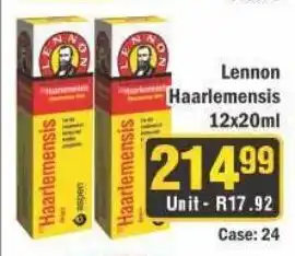 J&E Cash and Carry Lennon Haarlemensis offer