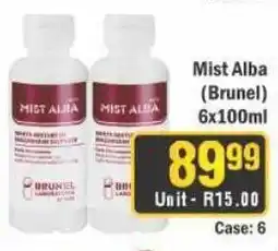 J&E Cash and Carry Mist Alba (Brunel) offer