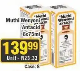 J&E Cash and Carry Muthi Wenyonin Antacid offer