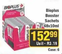 J&E Cash and Carry Bioplus Booster Sachets offer