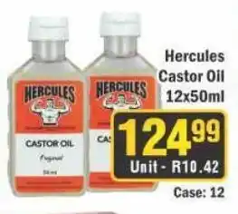 J&E Cash and Carry Hercules Castor Oil offer