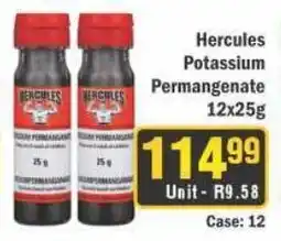 J&E Cash and Carry Hercules Potassium Permangenate offer