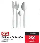 Makro Aro 24-Piece Cutlery Set-Per Set offer