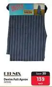 Makro Ethnix Denim Full Apron-Each offer