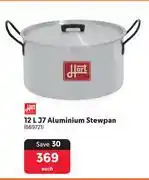 Makro Hart 12Ltr Aluminium Stewpan-Each offer