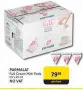 Makro Parmalat Full Cream Milk Pods-50 x 20ml Per Box offer