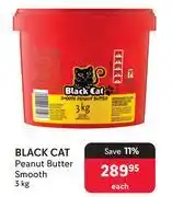 Makro Black Cat Peanut Butter Smooth-3Kg Each offer