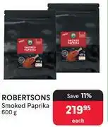 Makro Robertsons Smoked Paprika-600g Each offer