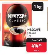 Makro Nescafe Classic-1Kg Each offer