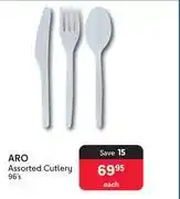 Makro Aro Assorted Cutlery-96's Each offer