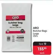 Makro Aro Butcher Bags Large-250's Each offer