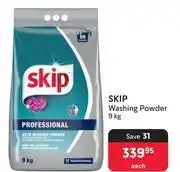 Makro Skip Washing Powder-9Kg Each offer