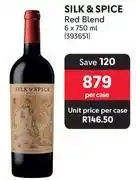 Makro Silk & Spice Red Blend-6 x 750ml Per Case offer