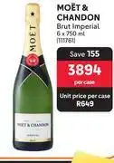 Makro Moet & Chandon Brut Imperial-6 x 750ml Per Case offer