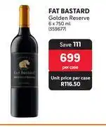 Makro Fat Bastard Golden Reserve-6 x 750ml Per Case offer