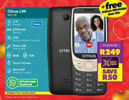 Shoprite Citrus L04 4G LTE offer