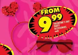 Shoprite Valentine's day party accessories offer