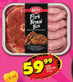 Shoprite Pork Braai Box offer