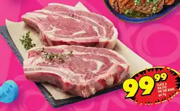 Shoprite Class a rib eye on the bone offer