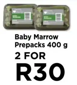 Food Lover's Market Baby Marrow Prepacks offer