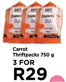 Food Lover's Market Carrot Thriftpacks offer