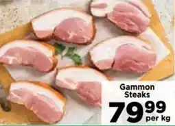 Food Lover's Market Gammon Steaks offer