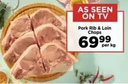 Food Lover's Market Pork Rib & Loin Chops offer