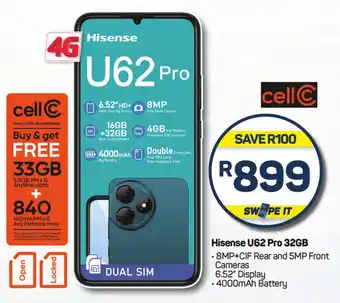 Pick n Pay Hypermarket Hisense U62 Pro 32GB offer