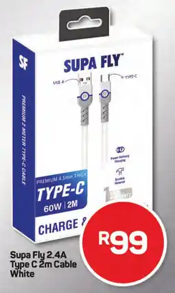 Pick n Pay Hypermarket Supa Fly 2.4A Type C 2m Cable offer