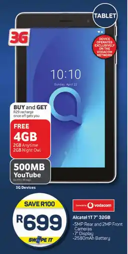 Pick n Pay Hypermarket Alcatel 1T 7" 32GB offer