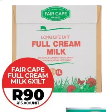 1UP Fair cape full cream milk offer