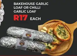 1UP Bakehouse garlic loaf or chilli garlic loaf offer