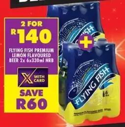 Shoprite Liquor Flying fish premium lemon flavoured beer nrb offer