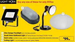 Builders Warehouse Buy any one of these for only R99 offer