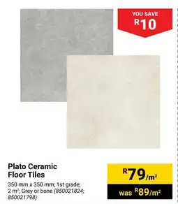 Builders Warehouse Plato Ceramic Floor Tiles offer