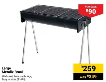 Builders Warehouse Large Metalix Braai offer