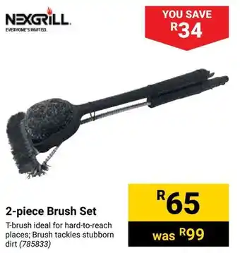 Builders Warehouse NEXGRILL Brush Set offer