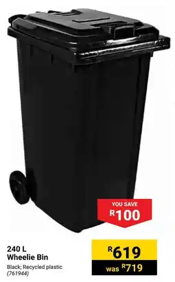 Builders Warehouse Wheelie Bin offer