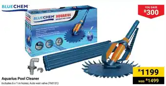 Builders Warehouse BLUECHEM Aquarius Pool Cleaner offer