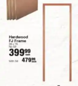 Build It Hardwood FJ Frame offer