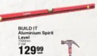 Build It BUILD IT Aluminium Spirit Level offer