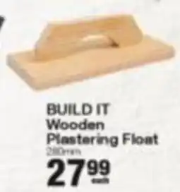 Build It BUILD IT Wooden Plastering Float offer