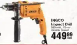 Build It INGCO Impact Drill offer